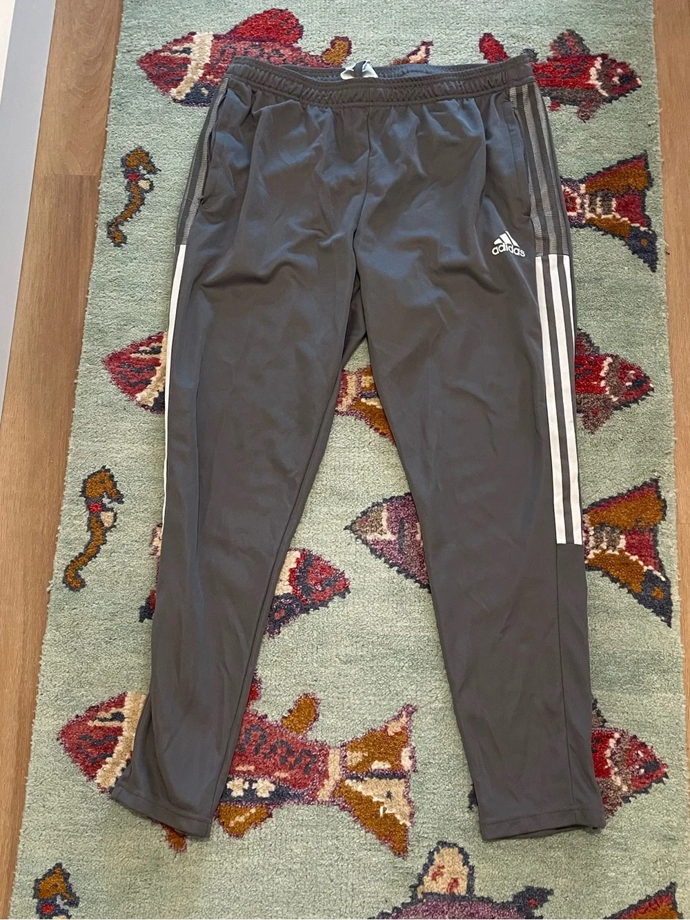 Adidas 3 Stripes Men's Athletic Soccer Track pant Sweatpants